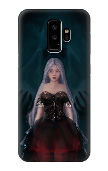 W3847 Lilith Devil Bride Gothic Girl Skull Grim Reaper Hard Case and Leather Flip Case For Samsung Galaxy S9