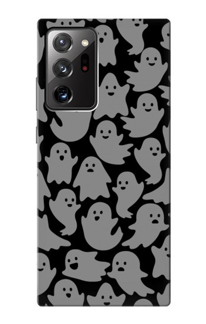 W3835 Cute Ghost Pattern Hard Case and Leather Flip Case For Samsung Galaxy Note 20 Ultra, Ultra 5G