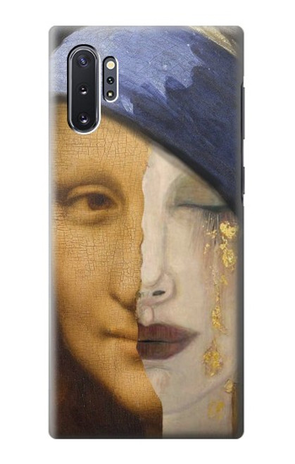 W3853 Mona Lisa Gustav Klimt Vermeer Hard Case and Leather Flip Case For Samsung Galaxy Note 10 Plus