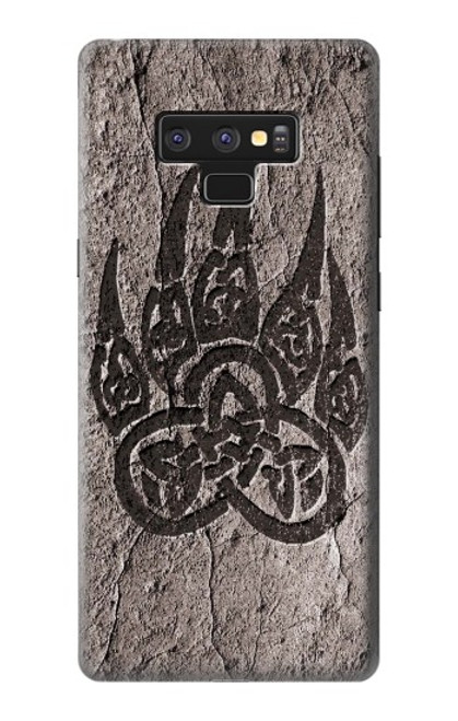 W3832 Viking Norse Bear Paw Berserkers Rock Hard Case and Leather Flip Case For Note 9 Samsung Galaxy Note9