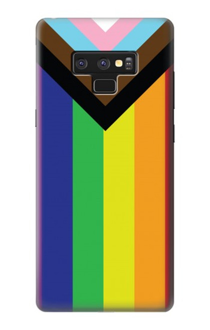 W3846 Pride Flag LGBT Hard Case and Leather Flip Case For Note 9 Samsung Galaxy Note9