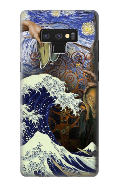 W3851 World of Art Van Gogh Hokusai Da Vinci Hard Case and Leather Flip Case For Note 9 Samsung Galaxy Note9