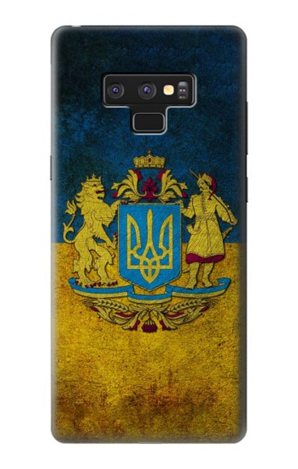 W3858 Ukraine Vintage Flag Hard Case and Leather Flip Case For Note 9 Samsung Galaxy Note9