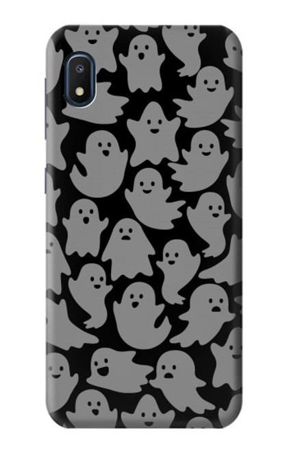 W3835 Cute Ghost Pattern Hard Case and Leather Flip Case For Samsung Galaxy A10e