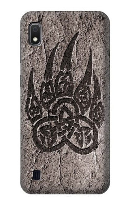 W3832 Viking Norse Bear Paw Berserkers Rock Hard Case and Leather Flip Case For Samsung Galaxy A10