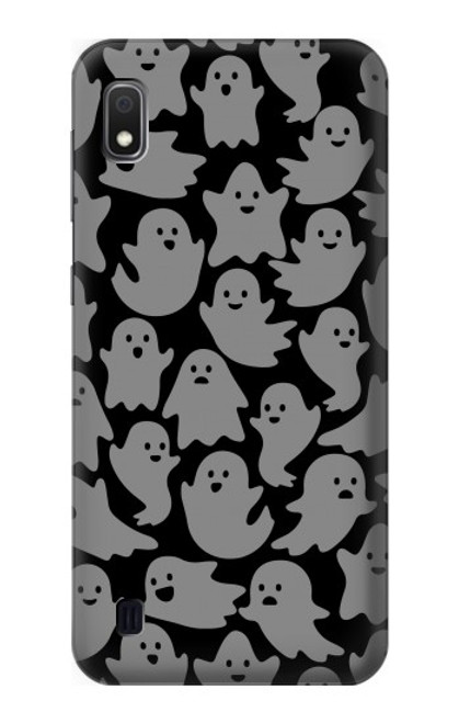 W3835 Cute Ghost Pattern Hard Case and Leather Flip Case For Samsung Galaxy A10