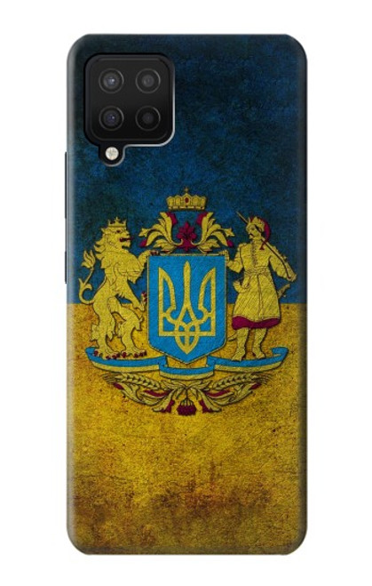 W3858 Ukraine Vintage Flag Hard Case and Leather Flip Case For Samsung Galaxy A12