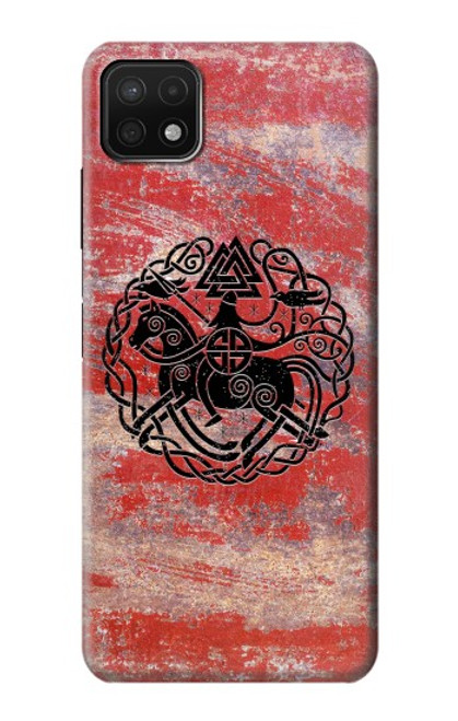 W3831 Viking Norse Ancient Symbol Hard Case and Leather Flip Case For Samsung Galaxy A22 5G