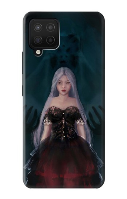 W3847 Lilith Devil Bride Gothic Girl Skull Grim Reaper Hard Case and Leather Flip Case For Samsung Galaxy A42 5G