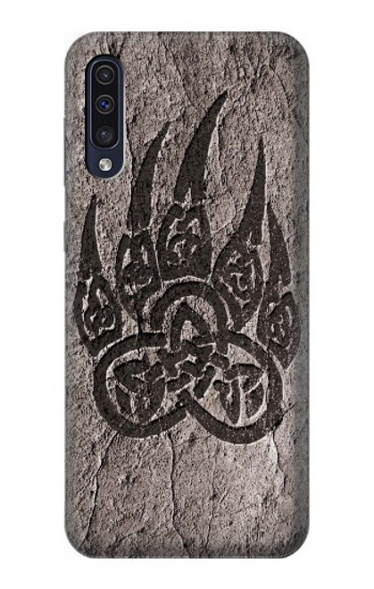 W3832 Viking Norse Bear Paw Berserkers Rock Hard Case and Leather Flip Case For Samsung Galaxy A50