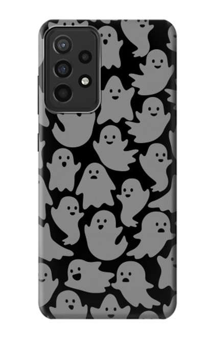 W3835 Cute Ghost Pattern Hard Case and Leather Flip Case For Samsung Galaxy A52s 5G