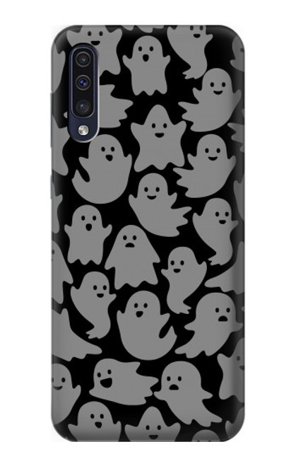 W3835 Cute Ghost Pattern Hard Case and Leather Flip Case For Samsung Galaxy A70