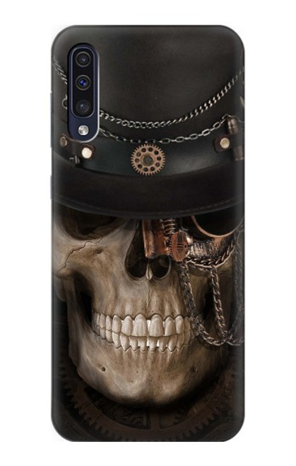 W3852 Steampunk Skull Hard Case and Leather Flip Case For Samsung Galaxy A70