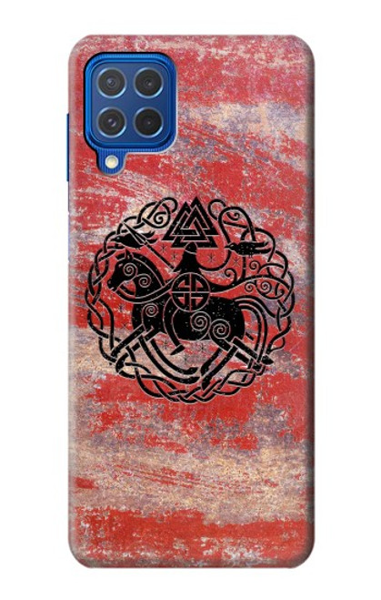 W3831 Viking Norse Ancient Symbol Hard Case and Leather Flip Case For Samsung Galaxy M62