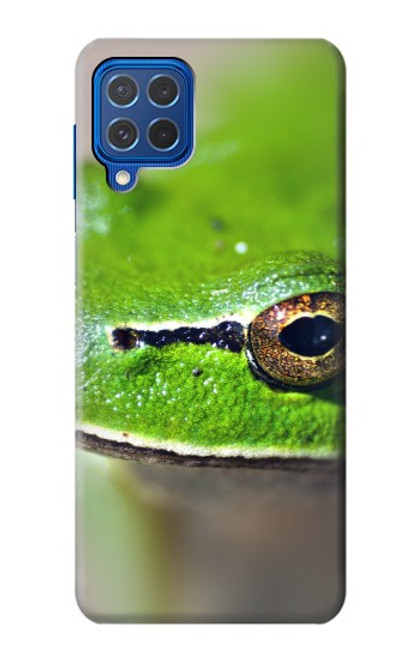 W3845 Green frog Hard Case and Leather Flip Case For Samsung Galaxy M62