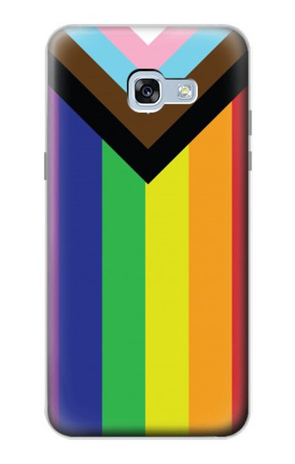 W3846 Pride Flag LGBT Hard Case and Leather Flip Case For Samsung Galaxy A5 (2017)