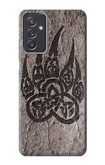 W3832 Viking Norse Bear Paw Berserkers Rock Hard Case and Leather Flip Case For Samsung Galaxy Quantum 2