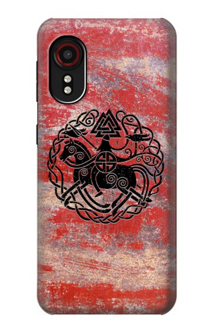 W3831 Viking Norse Ancient Symbol Hard Case and Leather Flip Case For Samsung Galaxy Xcover 5