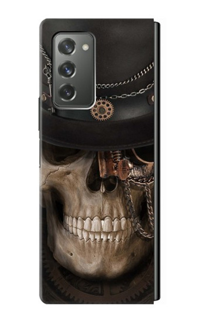 W3852 Steampunk Skull Hard Case For Samsung Galaxy Z Fold2 5G