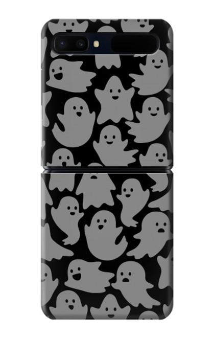 W3835 Cute Ghost Pattern Hard Case For Samsung Galaxy Z Flip 5G