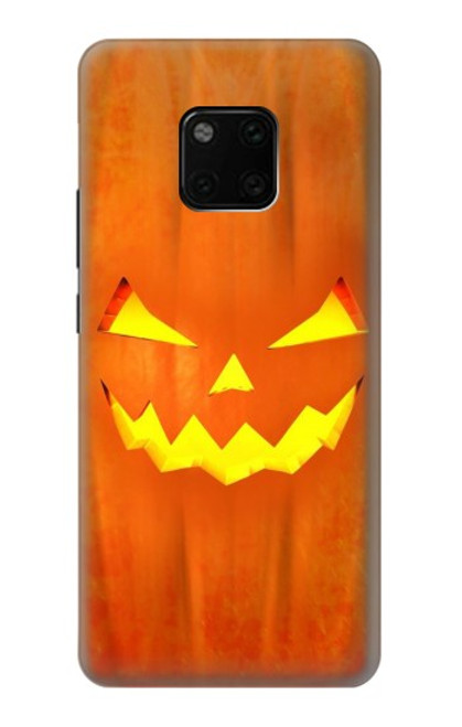 W3828 Pumpkin Halloween Hard Case and Leather Flip Case For Huawei Mate 20 Pro