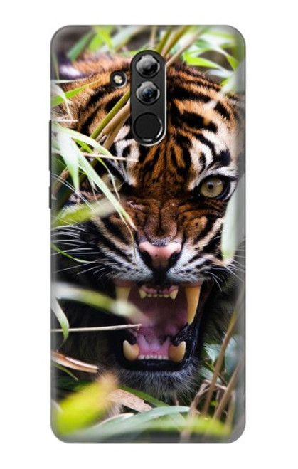 W3838 Barking Bengal Tiger Hard Case and Leather Flip Case For Huawei Mate 20 lite