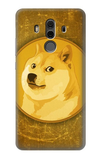 W3826 Dogecoin Shiba Hard Case and Leather Flip Case For Huawei Mate 10 Pro, Porsche Design