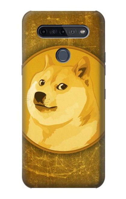 W3826 Dogecoin Shiba Hard Case and Leather Flip Case For LG K51S