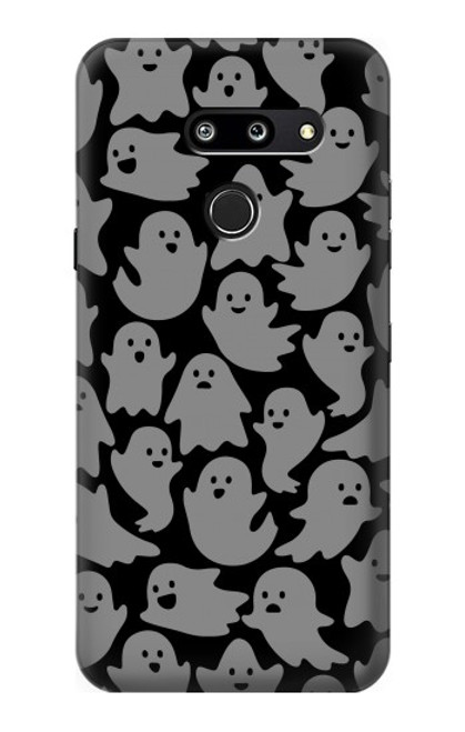 W3835 Cute Ghost Pattern Hard Case and Leather Flip Case For LG G8 ThinQ