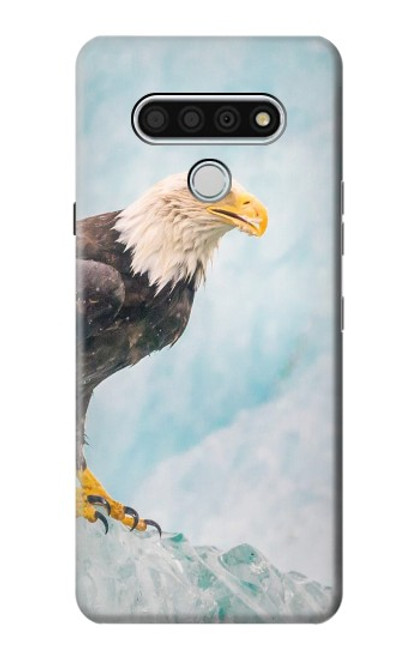 W3843 Bald Eagle On Ice Hard Case and Leather Flip Case For LG Stylo 6