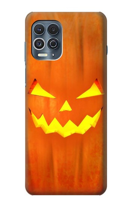 W3828 Pumpkin Halloween Hard Case and Leather Flip Case For Motorola Edge S