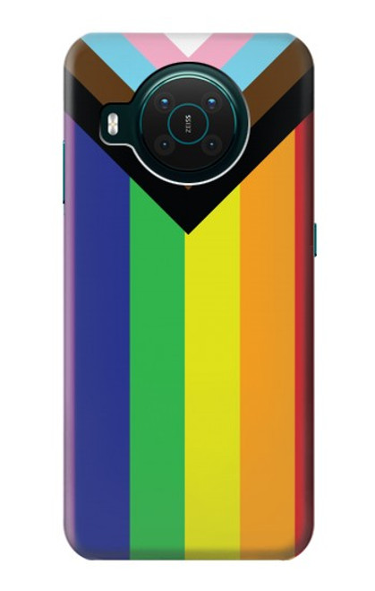 W3846 Pride Flag LGBT Hard Case and Leather Flip Case For Nokia X10