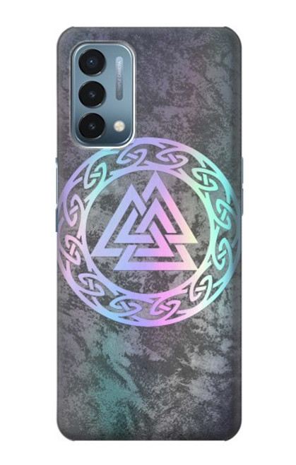 W3833 Valknut Odin Wotans Knot Hrungnir Heart Hard Case and Leather Flip Case For OnePlus Nord N200 5G
