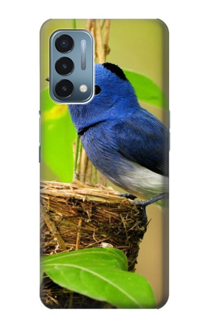 W3839 Bluebird of Happiness Blue Bird Hard Case and Leather Flip Case For OnePlus Nord N200 5G