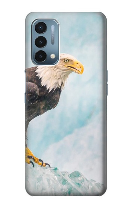 W3843 Bald Eagle On Ice Hard Case and Leather Flip Case For OnePlus Nord N200 5G