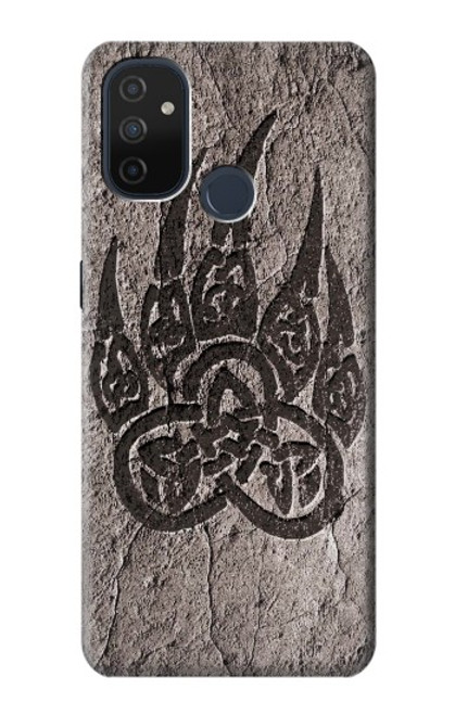 W3832 Viking Norse Bear Paw Berserkers Rock Hard Case and Leather Flip Case For OnePlus Nord N100