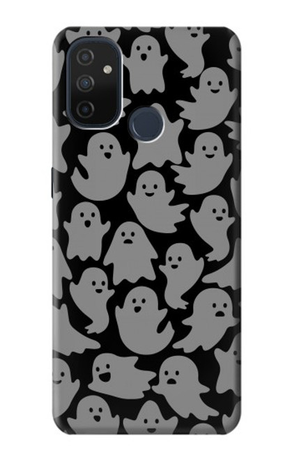 W3835 Cute Ghost Pattern Hard Case and Leather Flip Case For OnePlus Nord N100