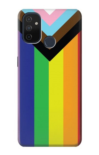 W3846 Pride Flag LGBT Hard Case and Leather Flip Case For OnePlus Nord N100