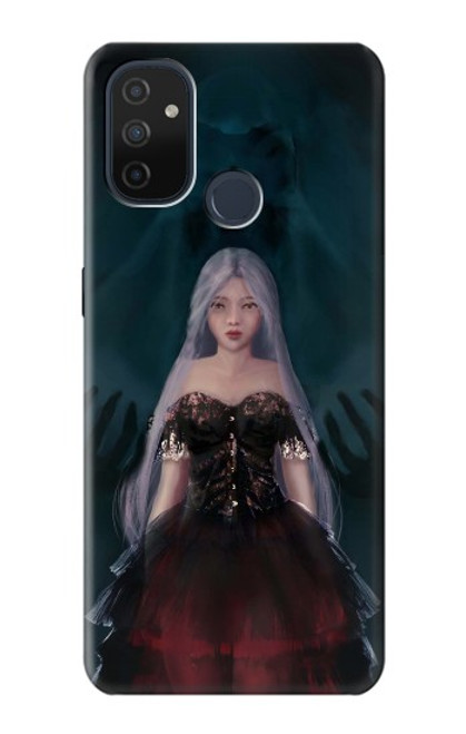 W3847 Lilith Devil Bride Gothic Girl Skull Grim Reaper Hard Case and Leather Flip Case For OnePlus Nord N100