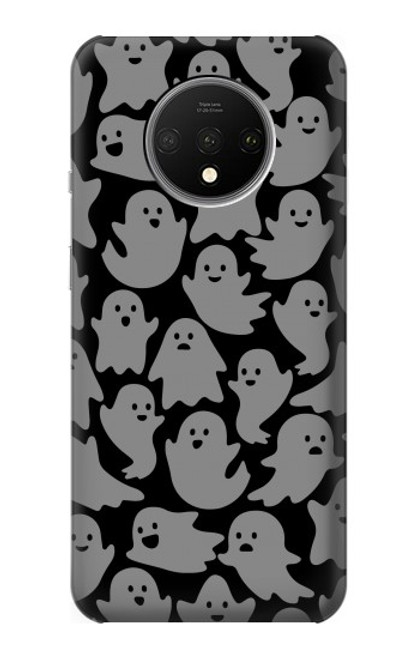 W3835 Cute Ghost Pattern Hard Case and Leather Flip Case For OnePlus 7T