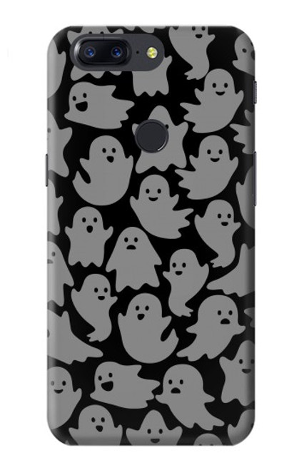 W3835 Cute Ghost Pattern Hard Case and Leather Flip Case For OnePlus 5T
