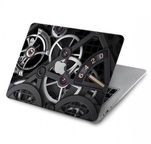 W3176 Inside Watch Black Hard Case Cover For MacBook Pro 16 M1,M2 (2021,2023) - A2485, A2780