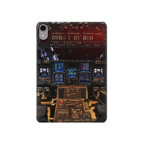 W3836 Airplane Cockpit Tablet Hard Case For iPad mini 6, iPad mini (2021)