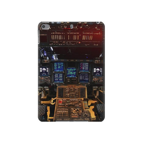 W3836 Airplane Cockpit Tablet Hard Case For iPad mini 4, iPad mini 5, iPad mini 5 (2019)