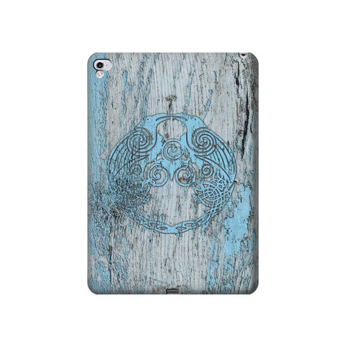 W3829 Huginn And Muninn Twin Ravens Norse Tablet Hard Case For iPad Pro 12.9 (2015,2017)