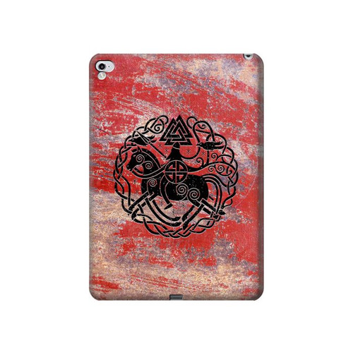 W3831 Viking Norse Ancient Symbol Tablet Hard Case For iPad Pro 12.9 (2015,2017)