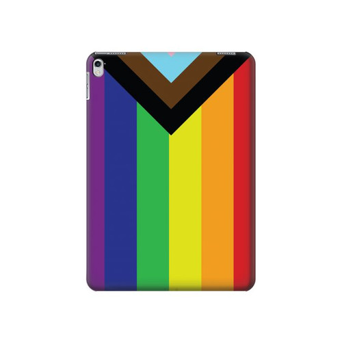 W3846 Pride Flag LGBT Tablet Hard Case For iPad Air 2, iPad 9.7 (2017,2018), iPad 6, iPad 5