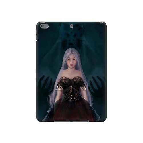 W3847 Lilith Devil Bride Gothic Girl Skull Grim Reaper Tablet Hard Case For iPad Pro 10.5, iPad Air (2019, 3rd)