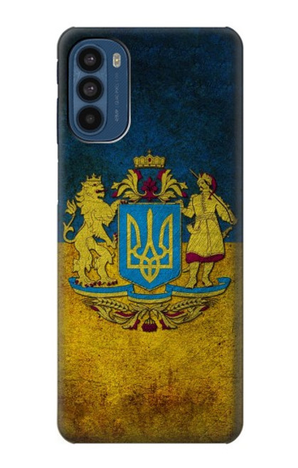 W3858 Ukraine Vintage Flag Hard Case and Leather Flip Case For Motorola Moto G41