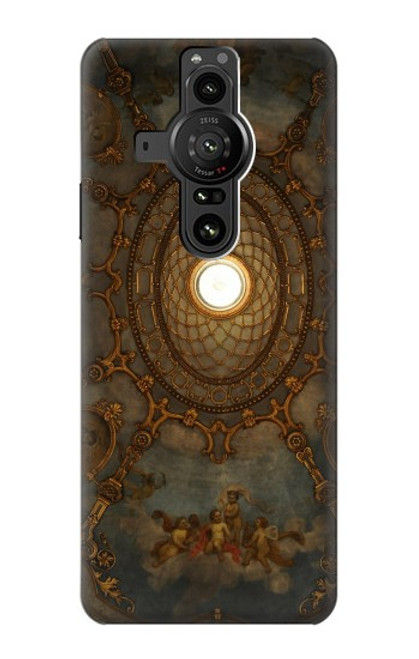 W3565 Municipale Piacenza Theater Hard Case and Leather Flip Case For Sony Xperia Pro-I